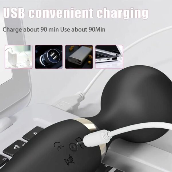 DarazToy.Com.Pk Double Ended 2 in 1 Wand Vibrator - DarazToy.Com