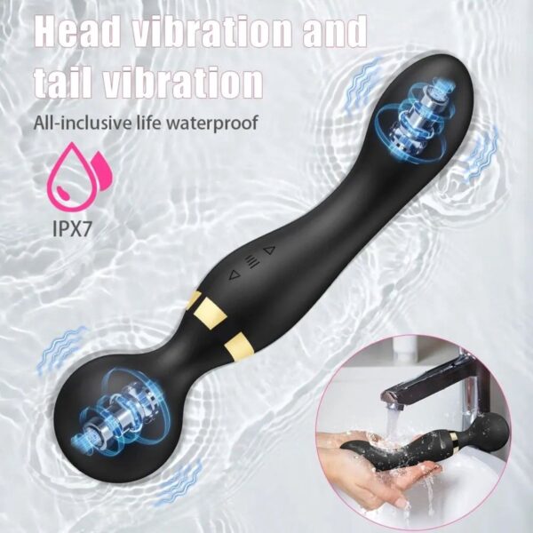 DarazToy.Com.Pk Double Ended 2 in 1 Wand Vibrator - DarazToy.Com