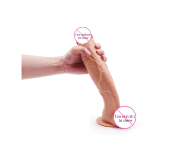 Realistic Artificial Skin Huge Dildo Woman