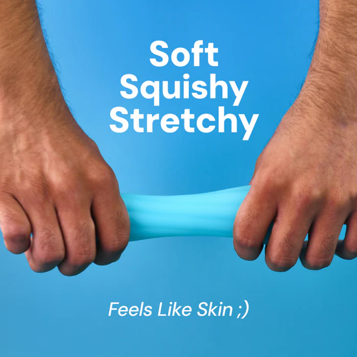 Soft Stretchy Ribbed Men Stroker Pussy Sex Toys Men - Daraz