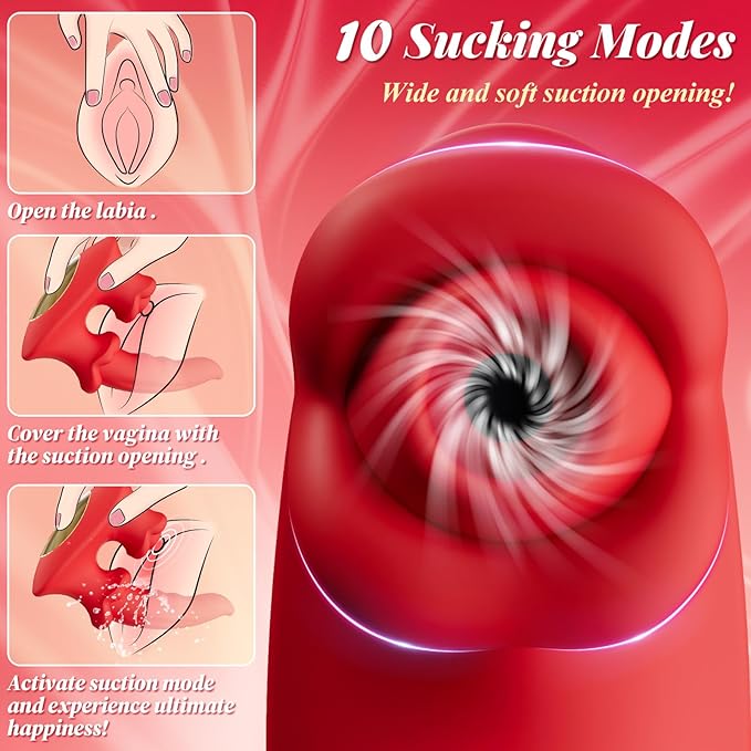 Powerful Thrusting G Spot Clitoral Licking Vibrator