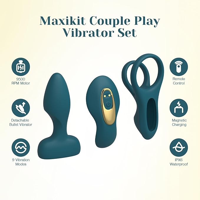 Tracy Dog Couples Vibrator Kit