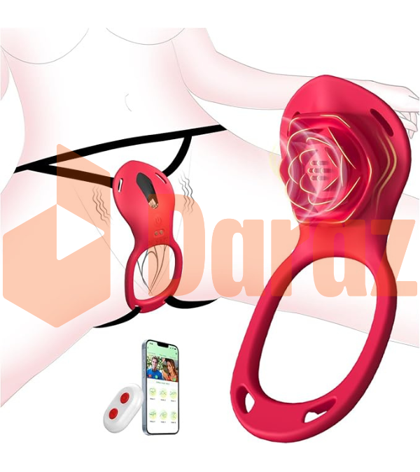 Rose App Remote Control Wearable Vibrator