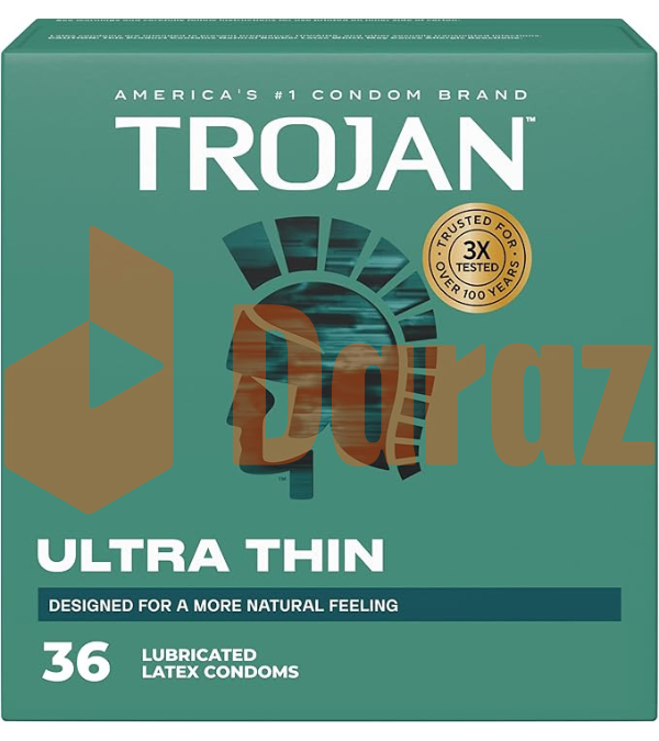 TROJAN Ultra Thin Condoms for Sensitivity