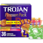 TROJAN Pleasure Pack Assorted Condoms