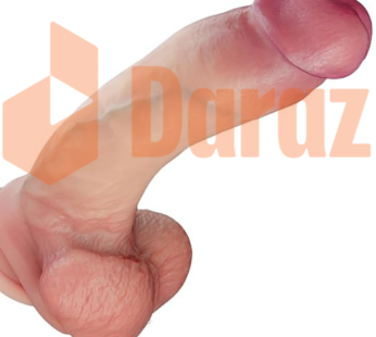 8.6 White Curved Realistic Dildo