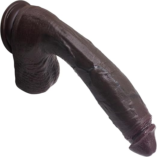 DarazToy.Com.Pk 13 inch Huge Brown Lifelike Dildo