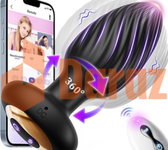 Anal Plug Vibrating with 9 Vibrating