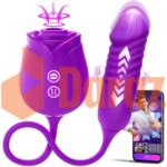 MOOLIGIRL Rose Sucking Vibrator Sex Toy - DarazToy.Com.Pk