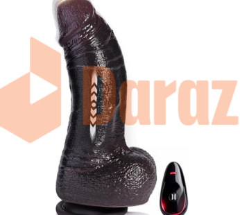 8.3 Thick Black Thrusting Dildo