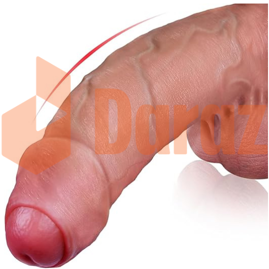 DarazToy.Com.Pk 11 Realistic Uncut Foreskin Big Dildo