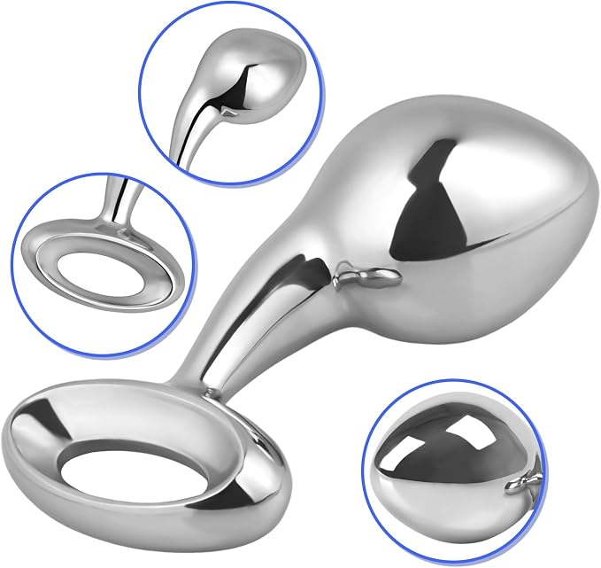 DarazToy.Com.Pk Romi Stainless Steel Butt Plug - DarazToy.Com.Pk