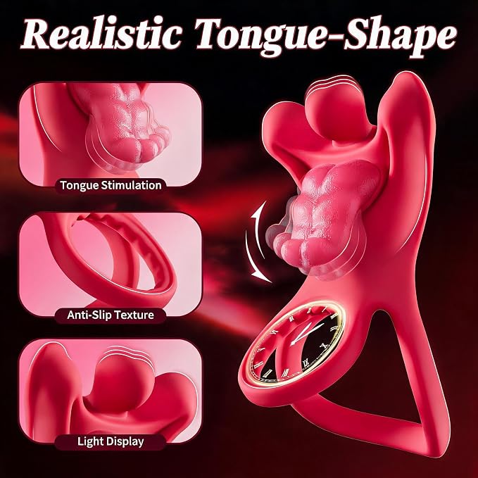 DarazToy.Com.Pk Vibrating Cock Ring Vibrator Couple - DarazToy.Com.Pk