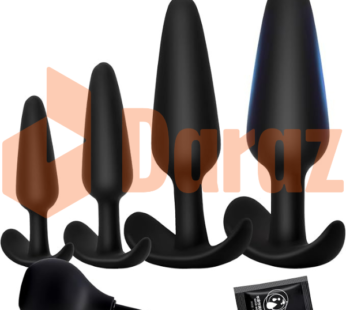 4PCS Silicone Anal Butt Plug