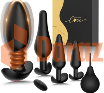 Linsecn Anal Butt Plug Set Sex Toys