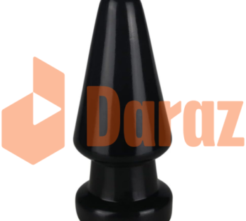 XL Anal Butt Plug in Black