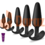 5PCS Silicone Anal Butt Plug