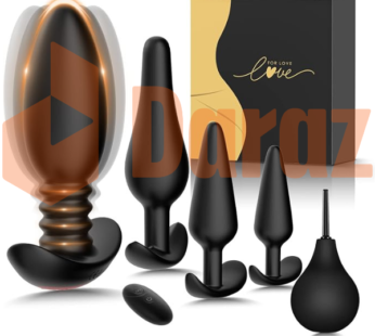5PCS Vibrating Butt Plug
