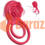 Vibrating Cock Ring with Rose - DarazToy.Com.Pk