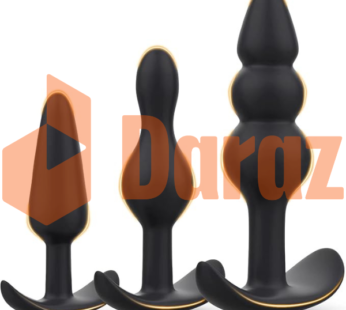 3PCS Silicone Butt Plug