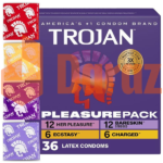 Trojan Pleasure Pack Latex Condoms - DarazToy.Com.Pk