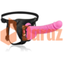 Realistic Liquid Silicone Strap On Dildo - DarazToy.Com.Pk