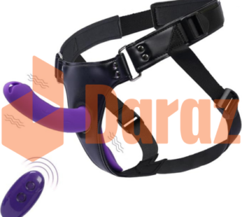 Vibrating Strap On Dildo Harness Wearable