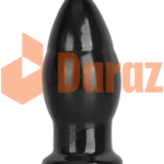 6 Huge Shocker Black Butt Plug - DarazToy.Com.Pk